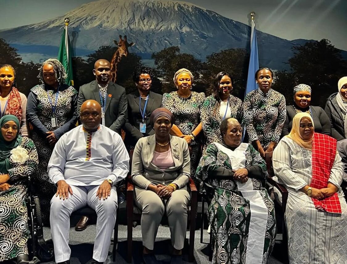 Lydia's Iftar invitation at the Embassy of Tanzania in New York