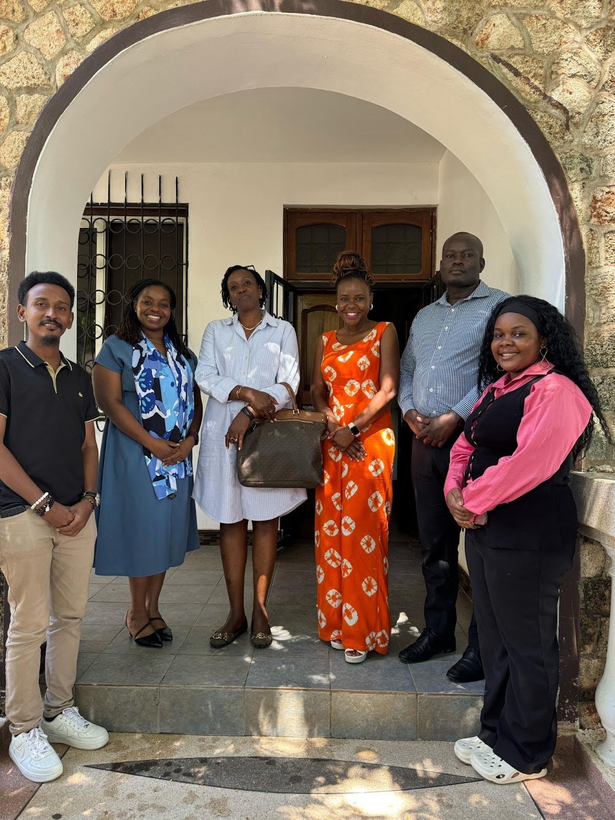 DOT team with Her Initiative at the Her Initiative premises